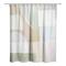 Pastel Modern Abstract 71" x 74" Shower Curtain